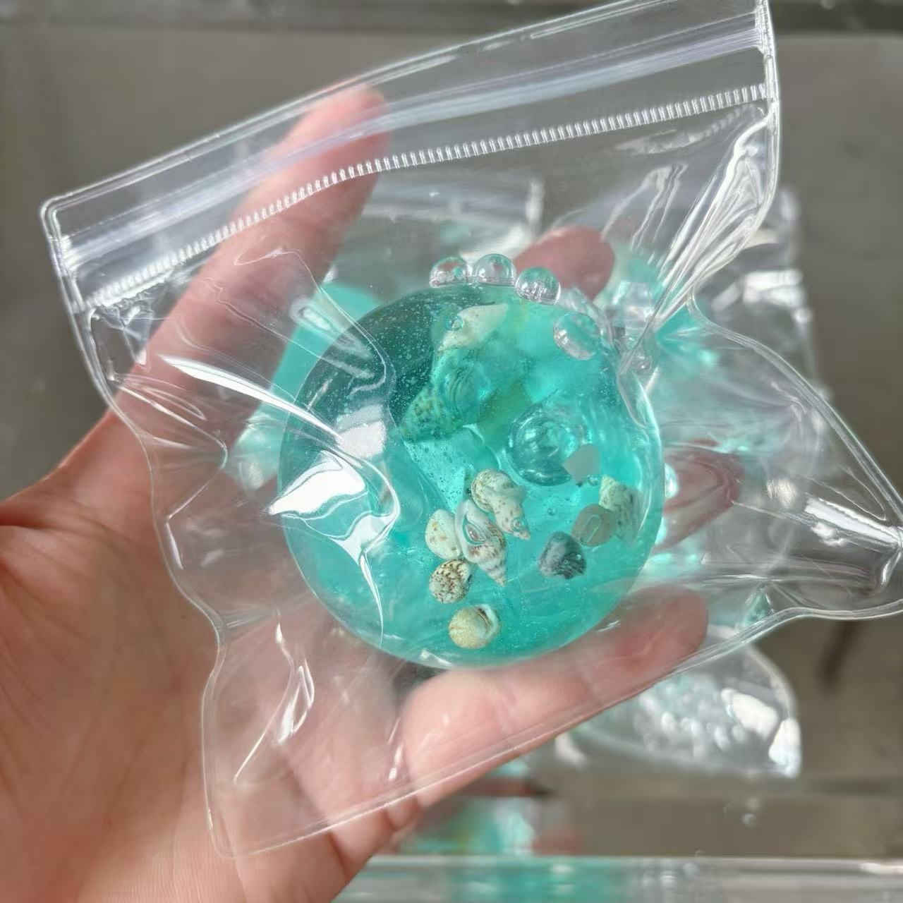 Blue Maltose Sea Squishy Fidge - đánh giá và giá Spicy Food Snacks