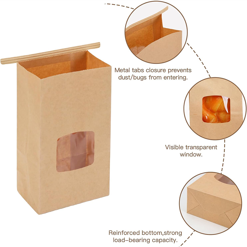 10Pcs Bakery Bags, Window Seal - đánh giá và giá Food Snacks For Christmas