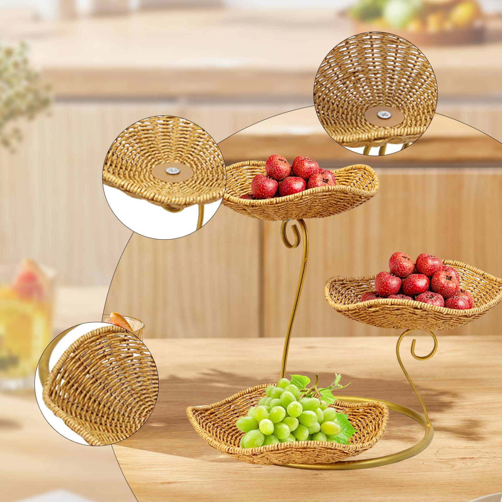 Nice Fruit Basket 3 Tiered For - đánh giá và giá Nice Food Snacks
