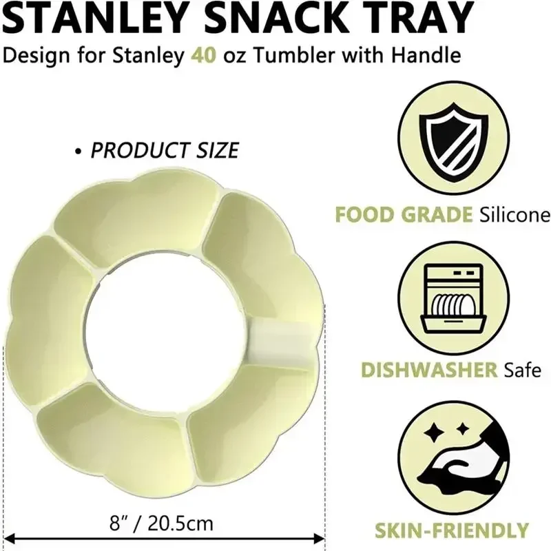 Silicone Snack Platter for Sta - đánh giá và giá Food Platter Snacks