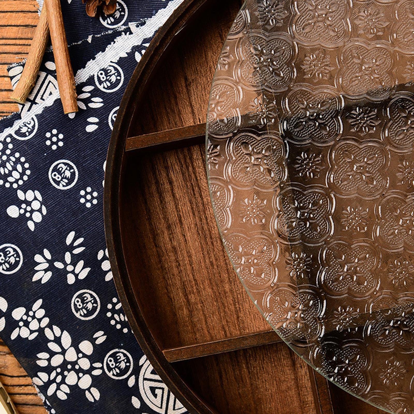 Wooden Glass Serving Bowl with - đánh giá và giá Food Platter Snacks