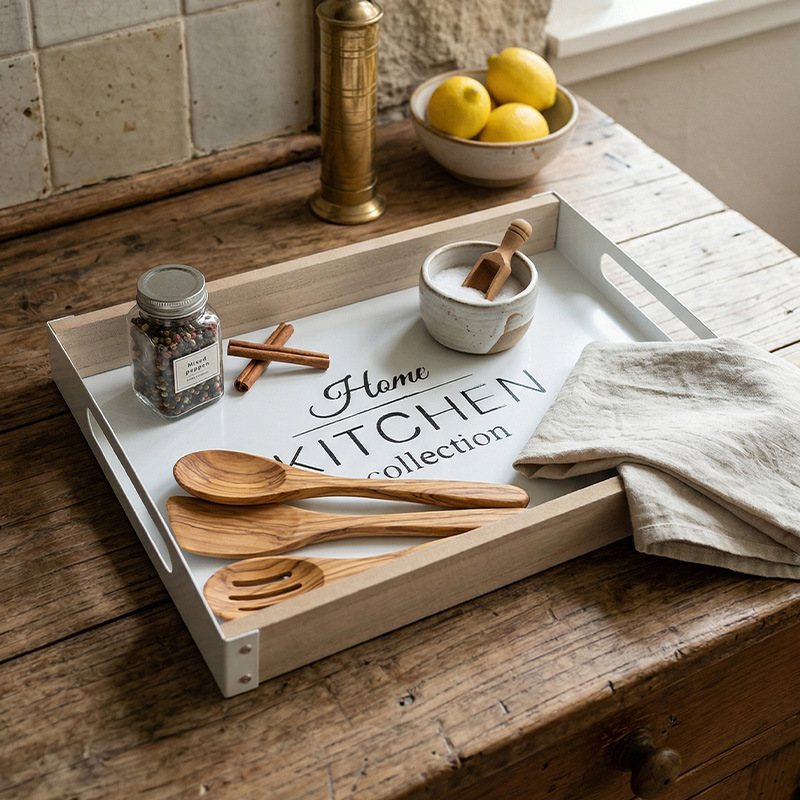 Nordic Breakfast Metal Tray wi - đánh giá và giá Food Platter Snacks