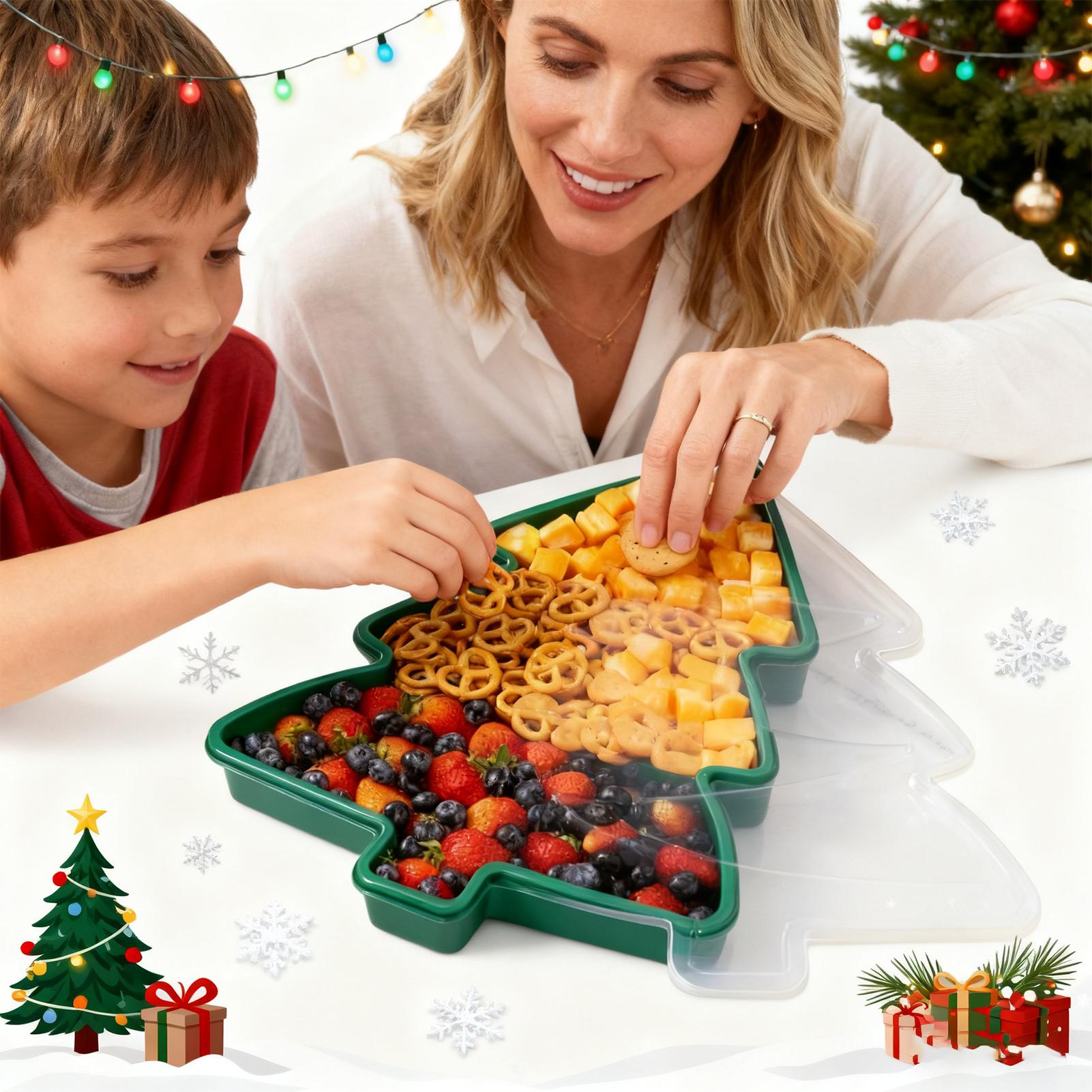 Christmas Snack Tray Food Orga - đánh giá và giá Food Platter Snacks