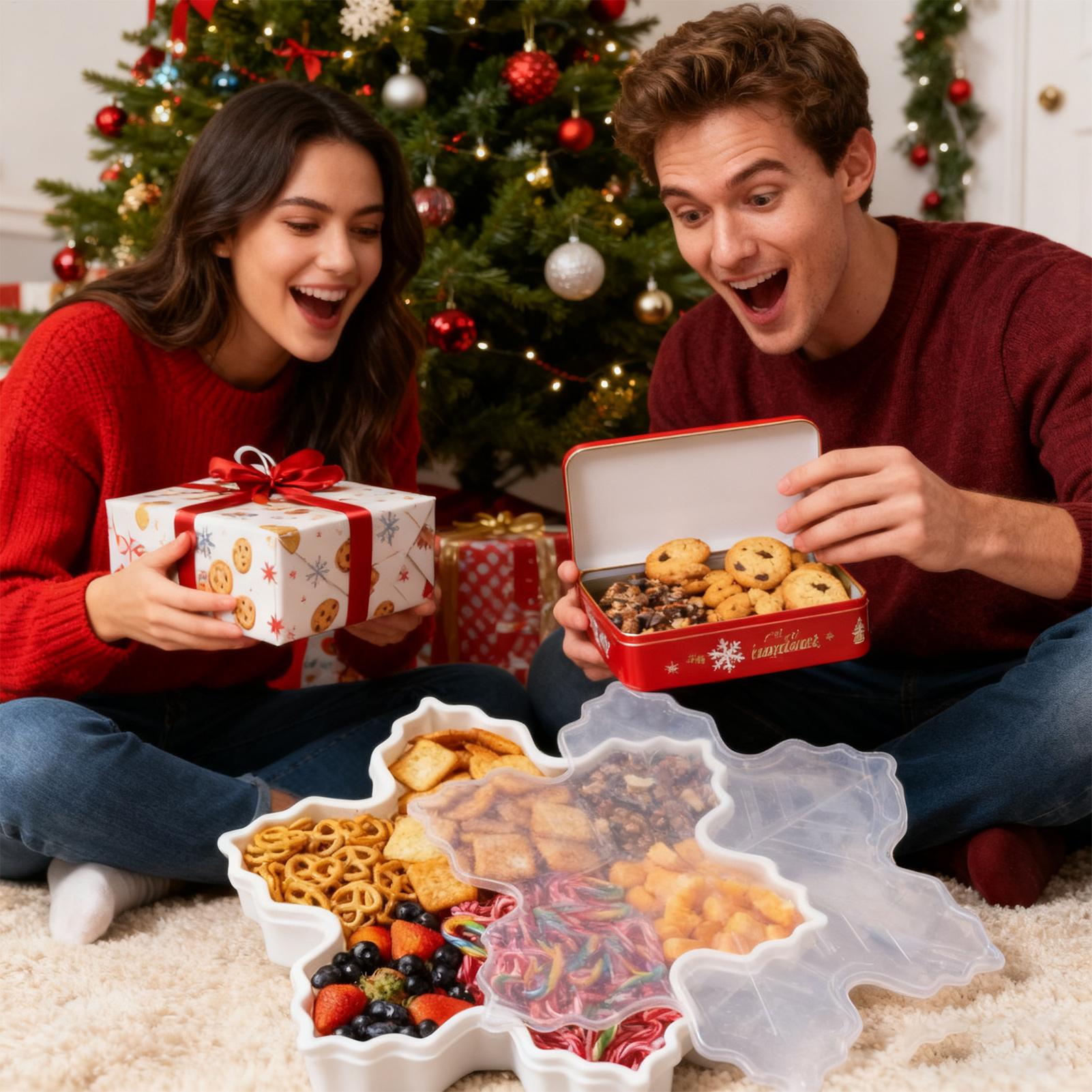 Christmas Snack Tray Food Orga - đánh giá và giá Food Platter Snacks