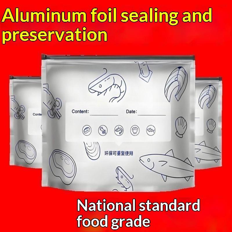 50Pcs Reusable Aluminum Foil F - đánh giá và giá Food Snacks Label