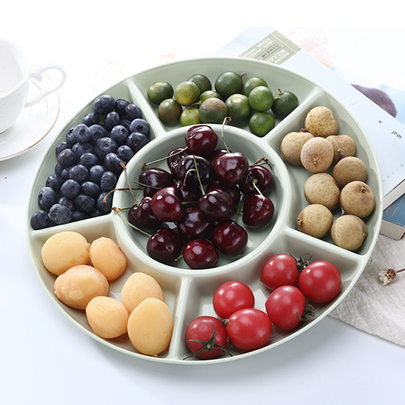 6-Compartment Food Storage Tra - đánh giá và giá Food Platter Snacks