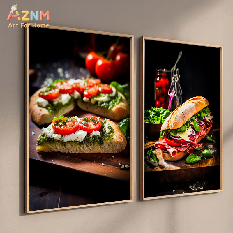 AZNM Gourmet Food Canvas Poste - đánh giá và giá Food Platter Snacks