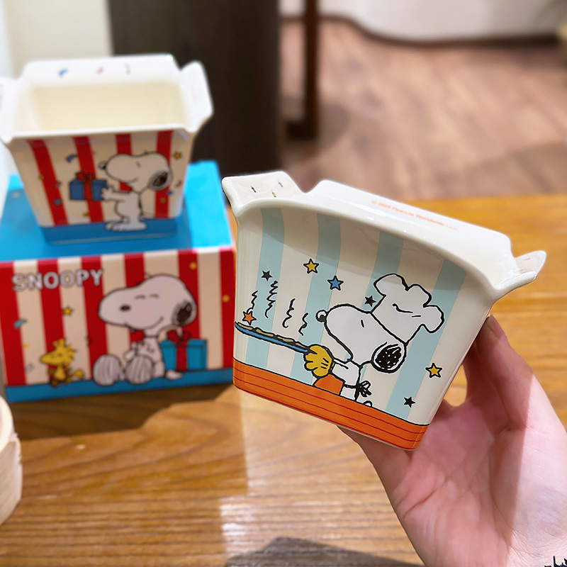 Snoopy Co-Branded Ceramic Popc - đánh giá và giá Food Snacks Brands