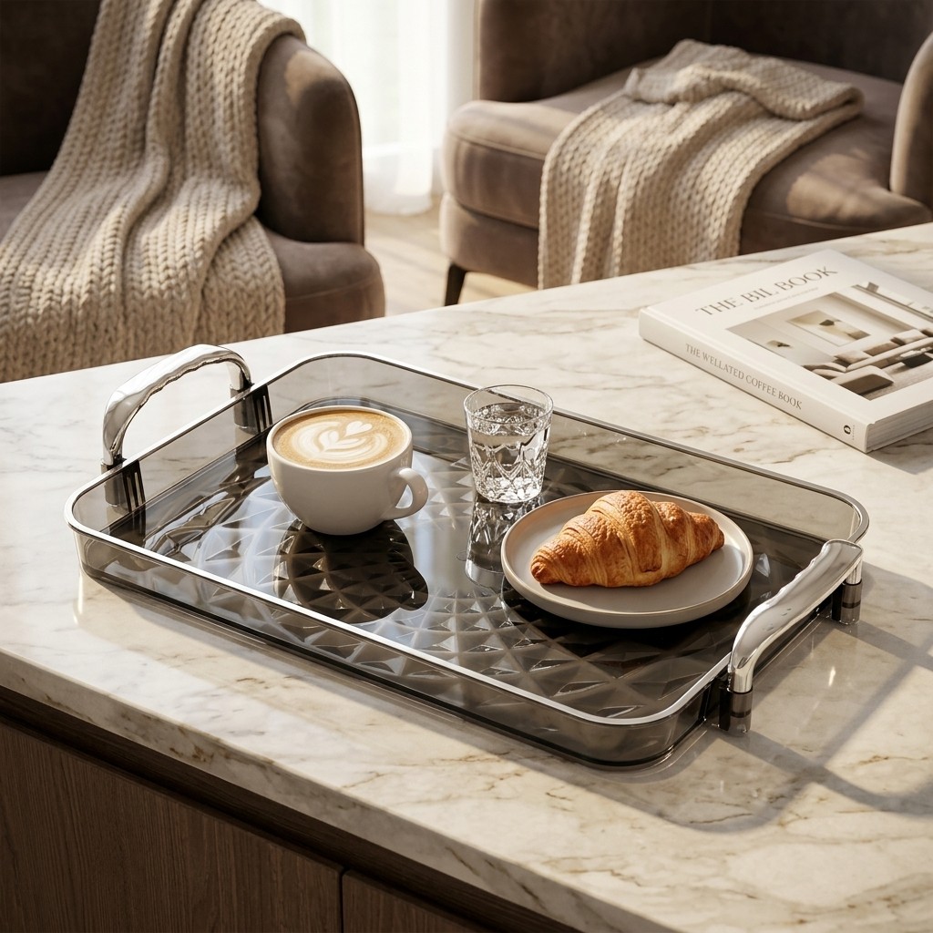 Clear Plastic Serving Tray wit - đánh giá và giá Food Platter Snacks